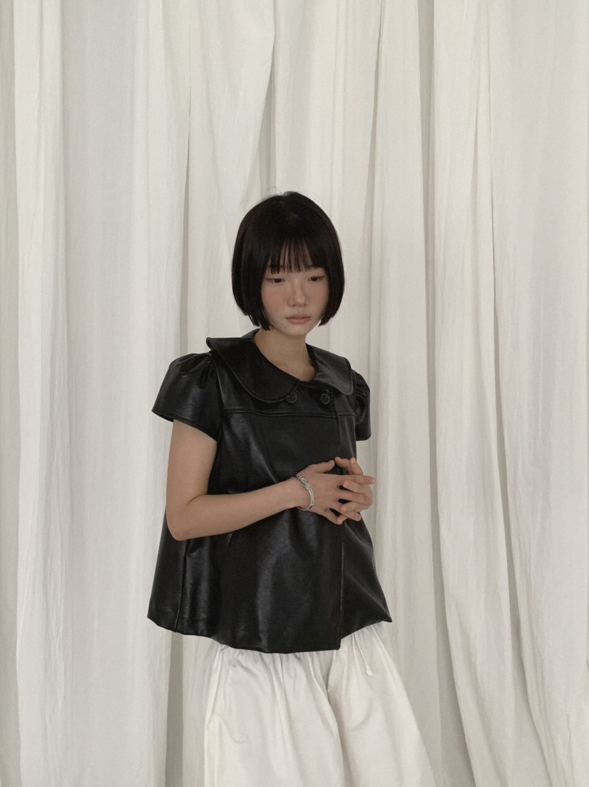 MOSMOS東大門代購女裝新品真品熱賣26夏季時尚人氣推薦皮衣MOSMOS皮衣