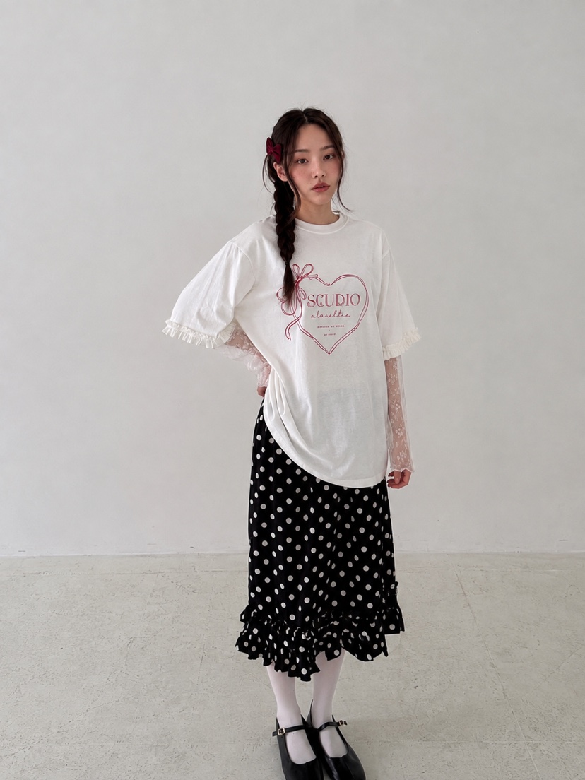 YES東大門代購女裝新款26夏季休閑時尚推薦人氣半身裙中短裙YES半身裙/中短裙
