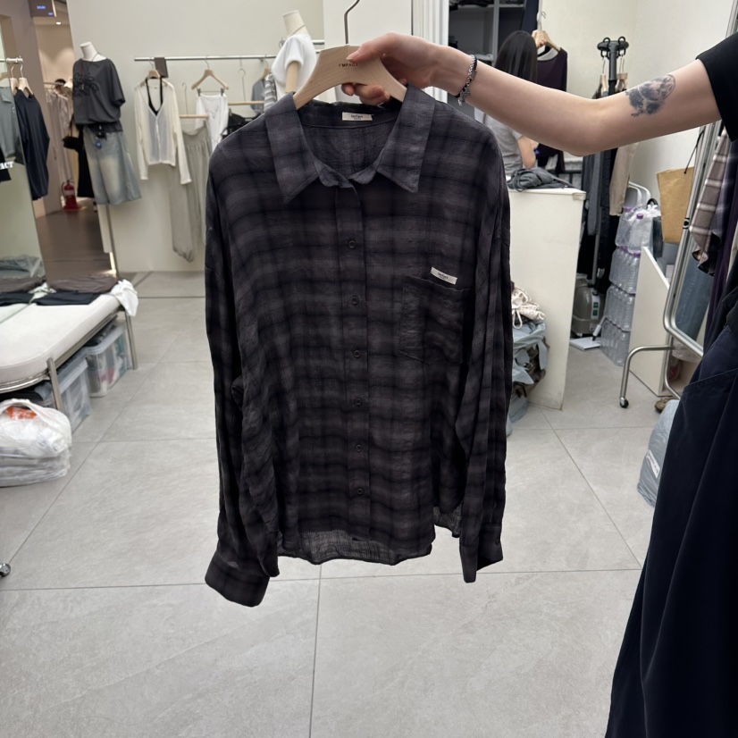 I MFACT韓國代購女士新款推薦26夏季人氣真品襯衫蕾絲衫I MFACT襯衫/蕾絲衫圖色3