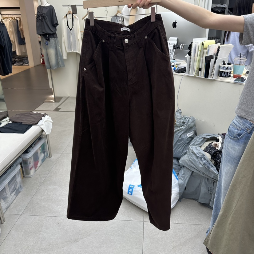 I MFACT韓國直郵女裝新款時尚休閑人氣26夏季真品休閑褲I MFACT休閑褲圖色2