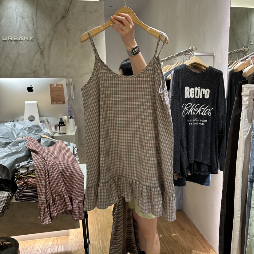 URBANE-P韓國代購女裝新品推薦26夏季休閑熱賣真品連衣裙URBANE-P連衣裙圖色3