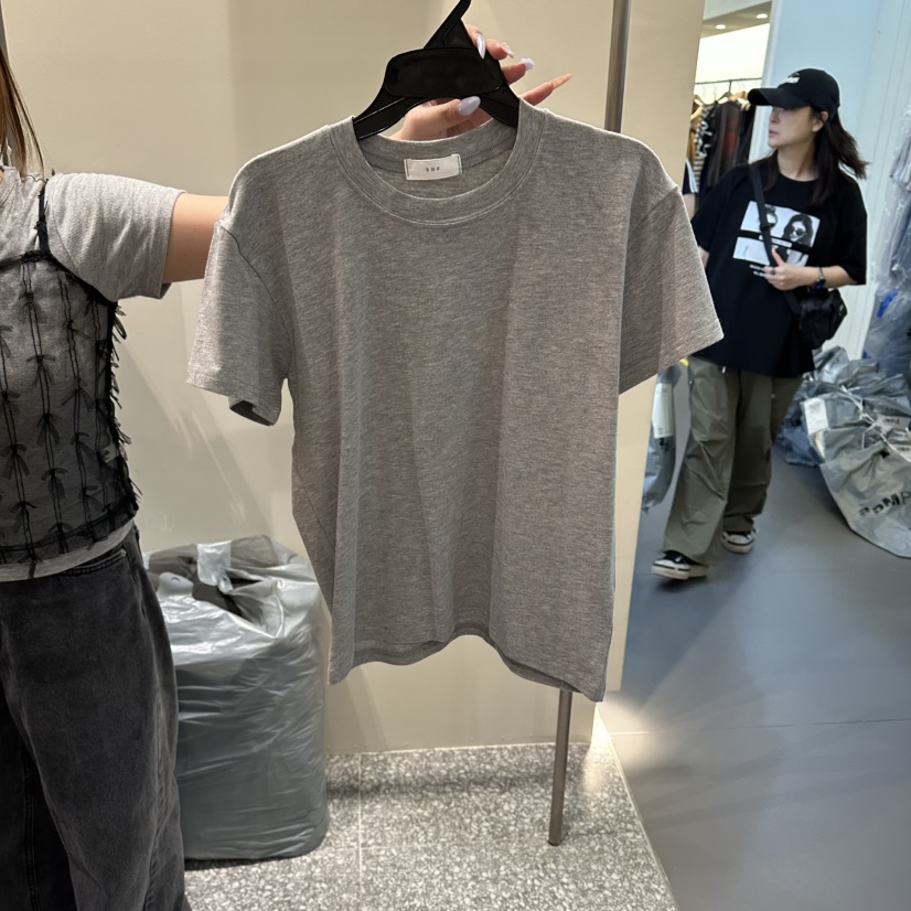 SOF韓國直郵女裝新品熱賣26夏季休閑真品時尚人氣推薦T恤SOFT恤圖色3
