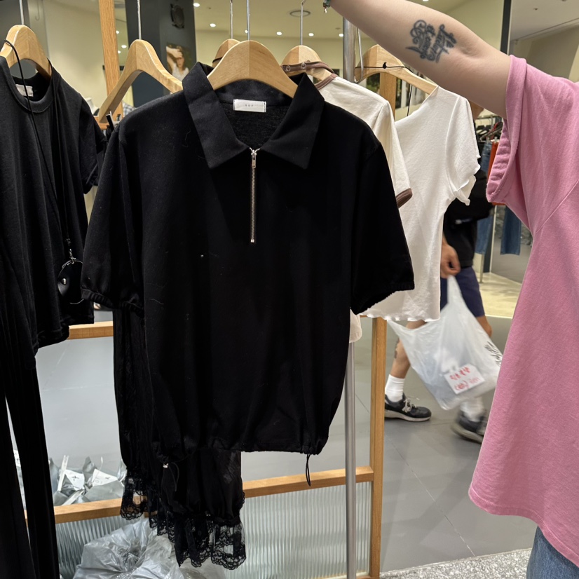 SOF東大門實拍女士新品真品推薦26夏季時尚休閑熱賣人氣T恤SOFT恤圖色3