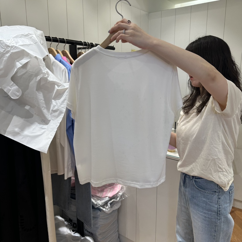 ARC東大門實拍女裝新款人氣休閑熱賣26夏季時尚推薦真品T恤ARC EN CIELT恤