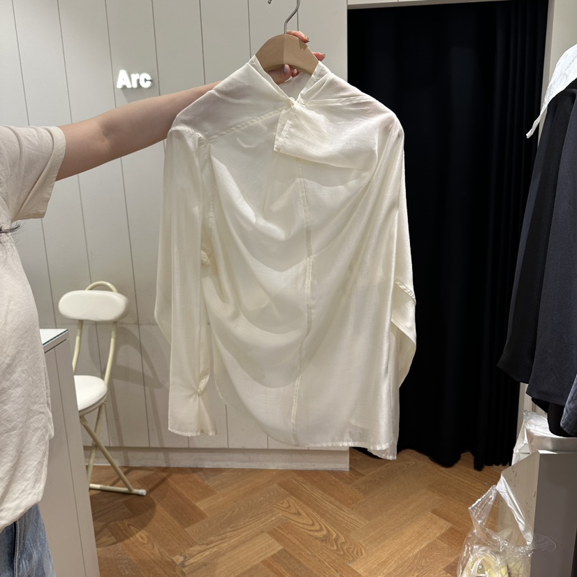 ARC東大門實拍女裝新品真品熱賣推薦26夏季休閑襯衫蕾絲衫ARC EN CIEL襯衫/蕾絲衫