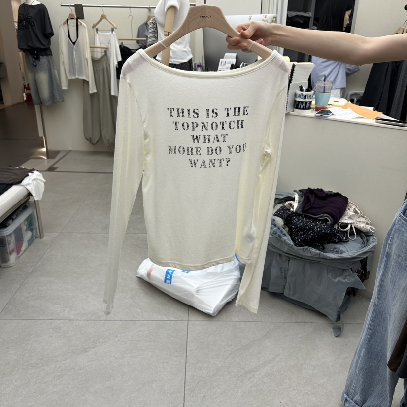 I MFACT東大門實拍女士新品人氣真品26夏季推薦時尚長袖T恤I MFACT長袖T恤圖色1