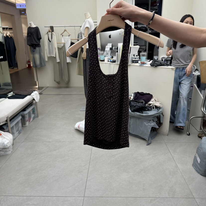 I MFACT韓國代購女裝新品推薦人氣時尚熱賣吊帶背心露背I MFACT吊帶/背心圖色2