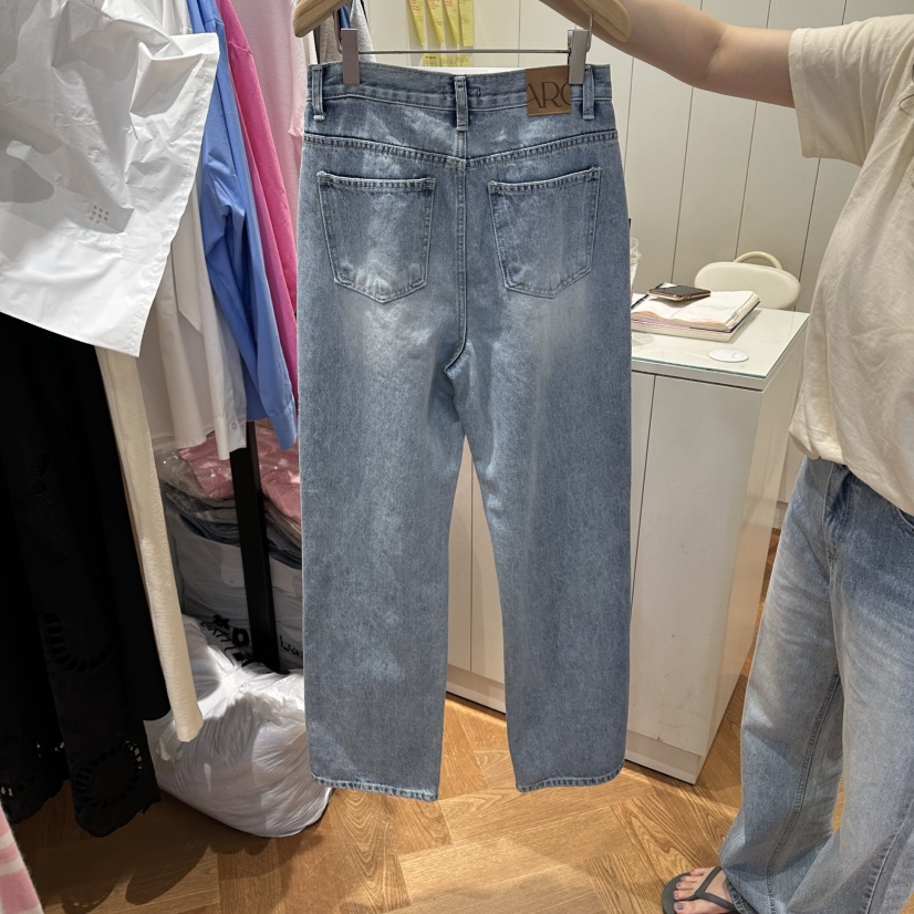 ARC東大門直郵女裝新款休閑熱賣推薦真品時尚人氣26夏季牛仔褲ARC EN CIEL牛仔褲