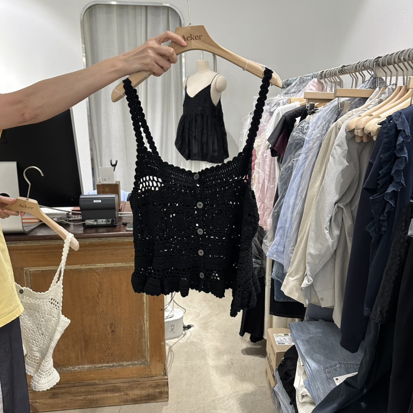 ACKER東大門代購女士新款休閑26夏季推薦人氣時尚吊帶背心ACKER吊帶/背心圖色2