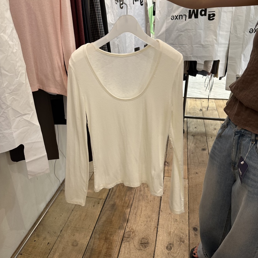 CREAM VILLA東大門實拍女士新品26夏季長袖T恤CREAM VILLA長袖T恤圖色7