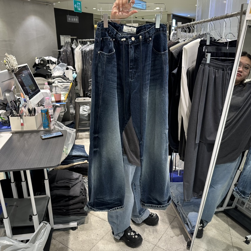 HERTZ-P東大門代購女裝新品推薦時尚休閑人氣26夏季牛仔褲HERTZ-P牛仔褲圖色1