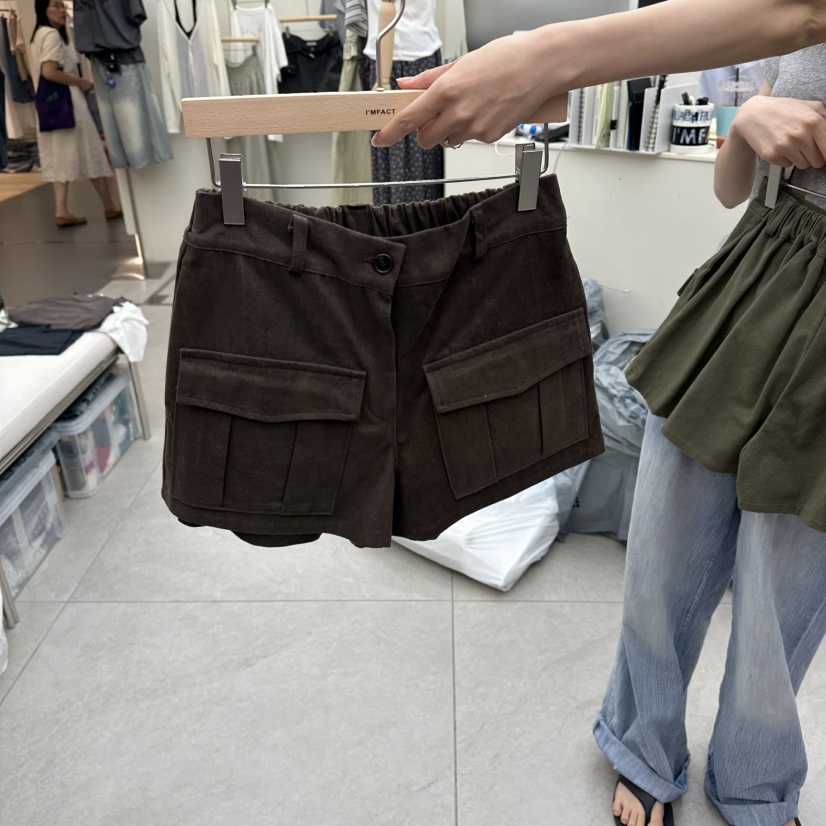 I MFACT韓國直郵女裝新款熱賣推薦26夏季人氣真品短褲口袋I MFACT短褲圖色2