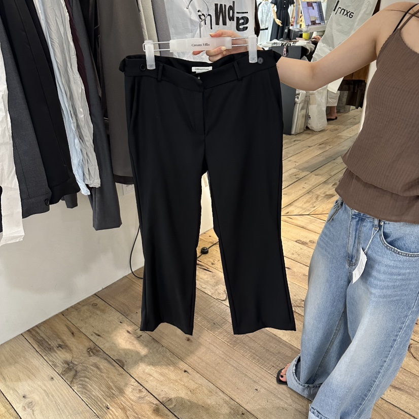 CREAM VILLA韓國直郵女裝新品熱賣休閑褲CREAM VILLA休閑褲圖色2