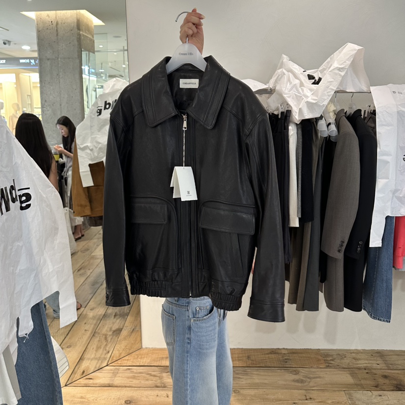 CREAM VILLA東大門實拍女士新品真品夾克CREAM VILLA夾克圖色2