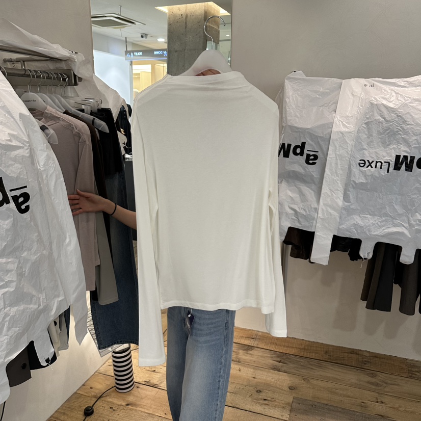 CREAM VILLA韓國代購女裝新款推薦長袖T恤CREAM VILLA長袖T恤