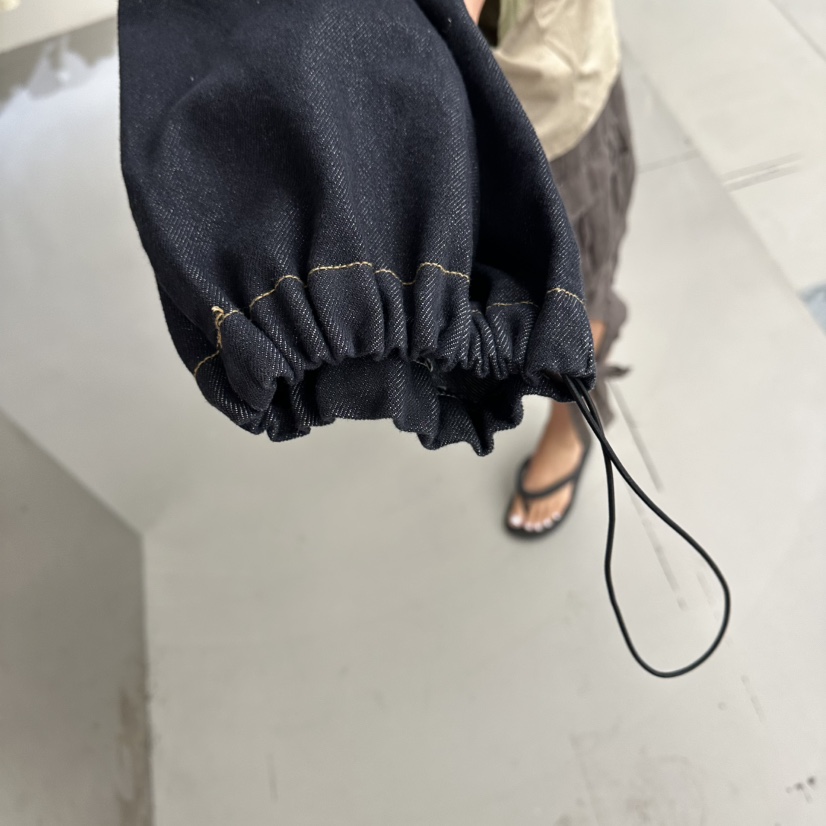VAULT東大門實拍女士新品真品時尚人氣休閑休閑褲口袋撞色VAULT休閑褲