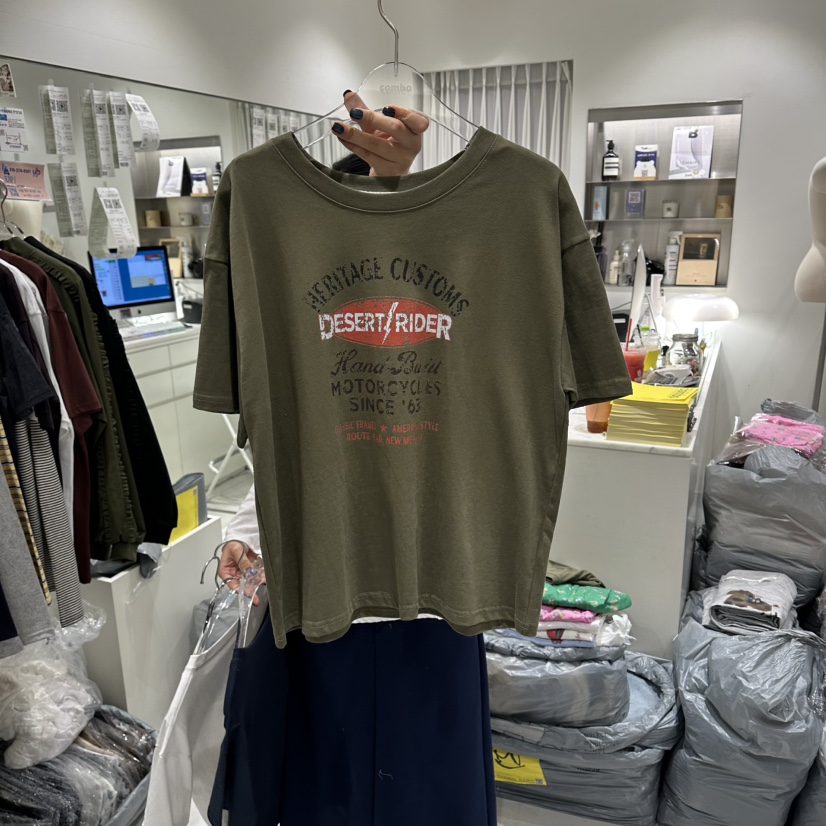 COMBO韓國代購女裝新品真品推薦休閑26夏季時尚人氣熱賣T恤COM_BOT恤圖色2