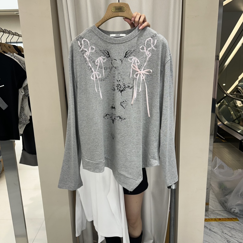 FORMING-P韓國代購女士新品26夏季休閑熱賣推薦人氣長袖T恤FORMING-P長袖T恤圖色2