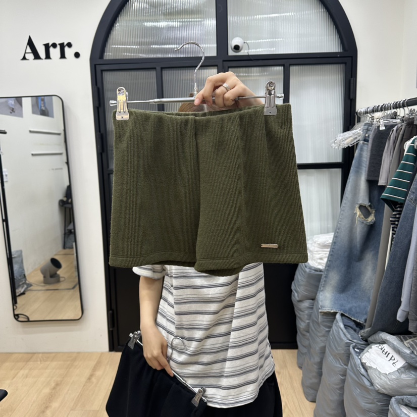 ARR韓國直郵女裝新款26夏季推薦熱賣時尚人氣休閑真品短褲ARR短褲圖色1