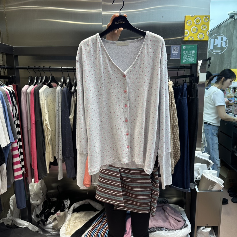 RUNWAY-런웨이韓國代購女裝新品時尚人氣26夏季推薦開衫RUNWAY-런웨이開衫圖色2