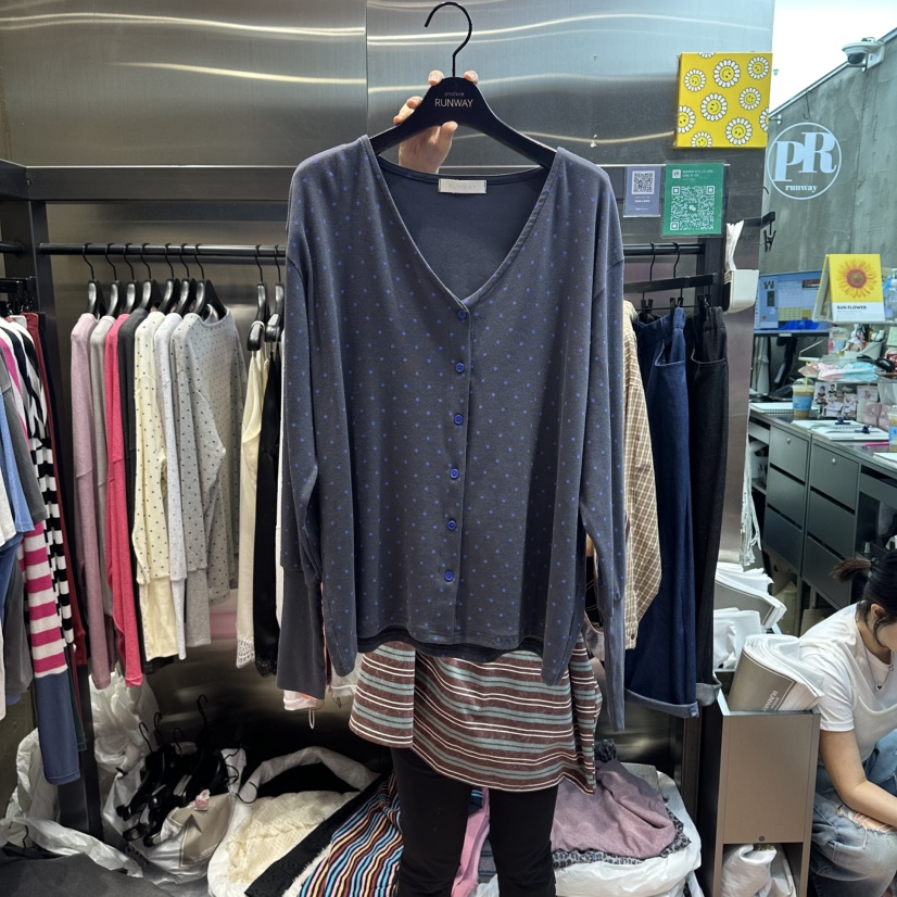 RUNWAY-런웨이韓國代購女裝新品時尚人氣26夏季推薦開衫RUNWAY-런웨이開衫圖色4