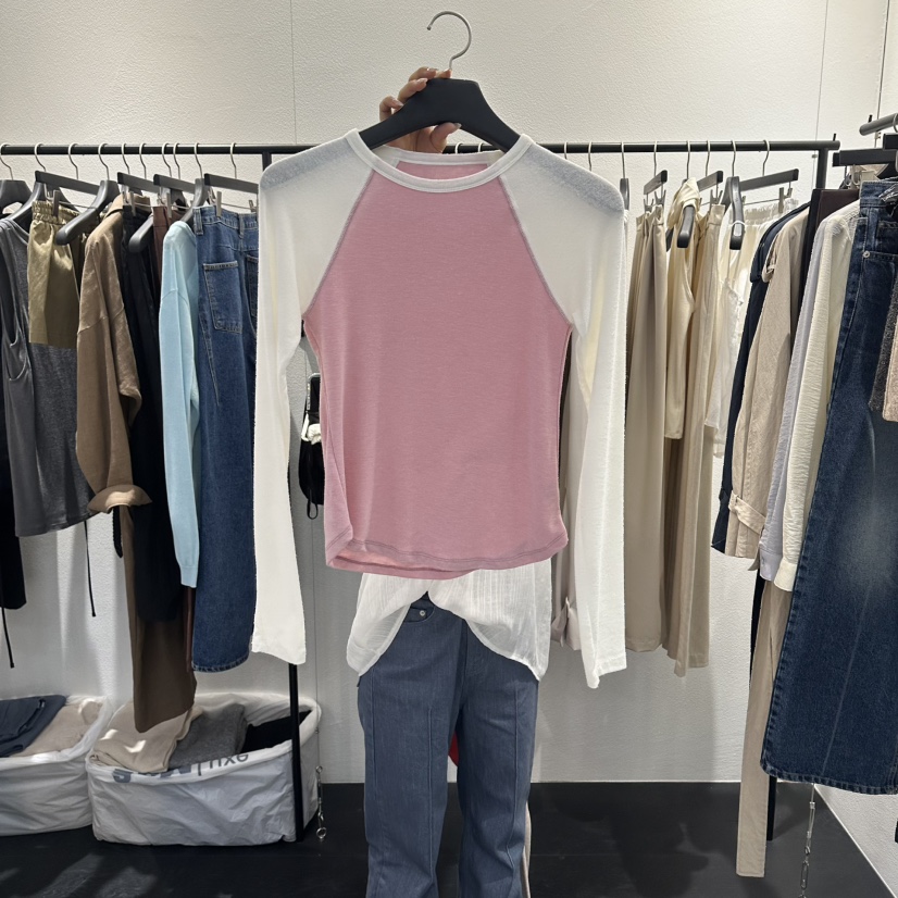 FLAMME TOIT/LUNAMDE韓國代購女裝新品真品推薦長袖T恤FLAMME TOIT/LUNAMDE長袖T恤圖色1