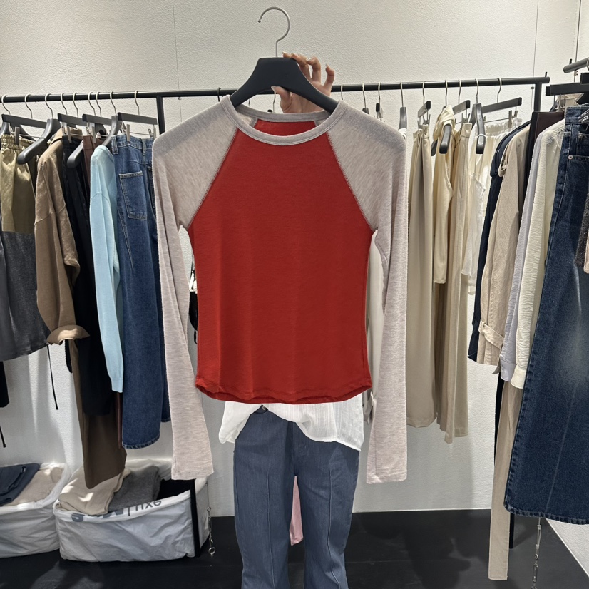 FLAMME TOIT/LUNAMDE韓國代購女裝新品真品推薦長袖T恤FLAMME TOIT/LUNAMDE長袖T恤圖色2