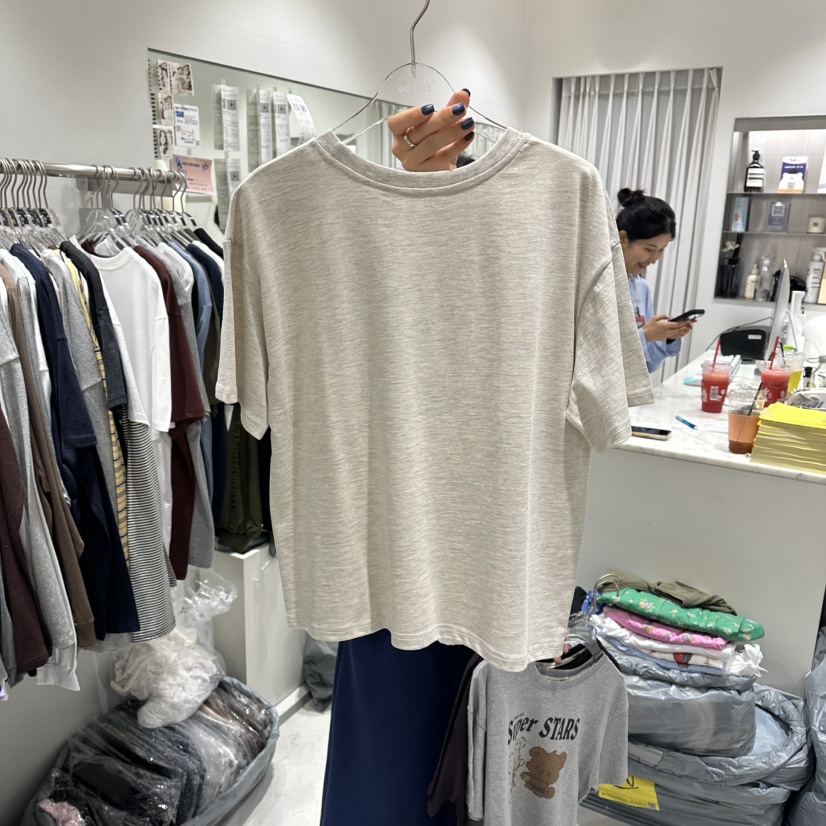 COMBO韓國代購女士新品推薦時尚真品休閑人氣熱賣26夏季T恤COM_BOT恤