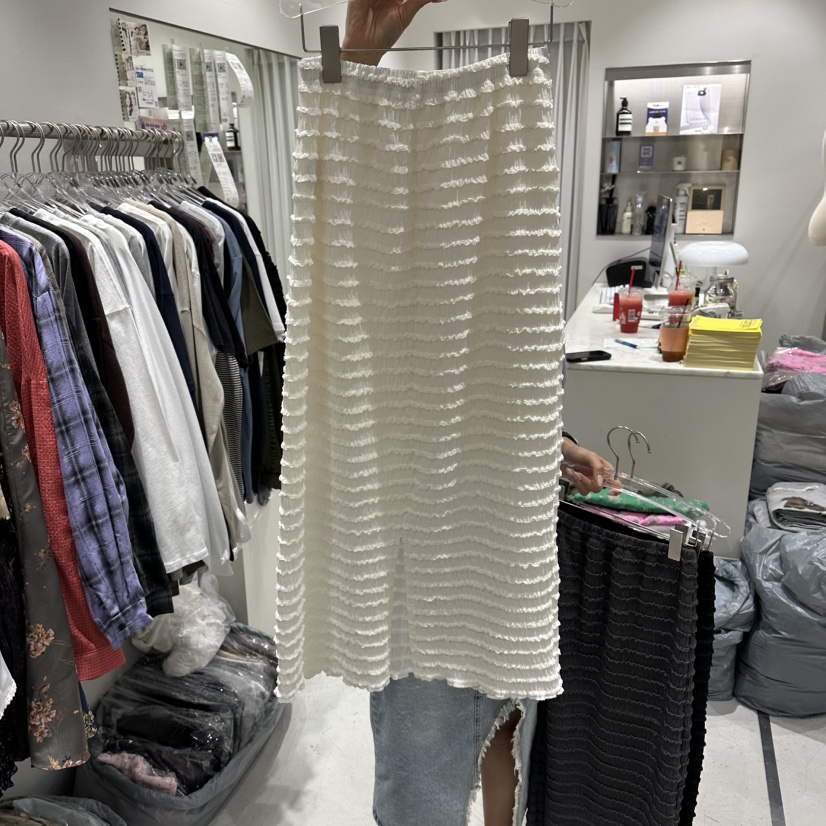 COMBO韓國直郵女裝新品時尚人氣26夏季熱賣真品推薦休閑長裙COM_BO長裙