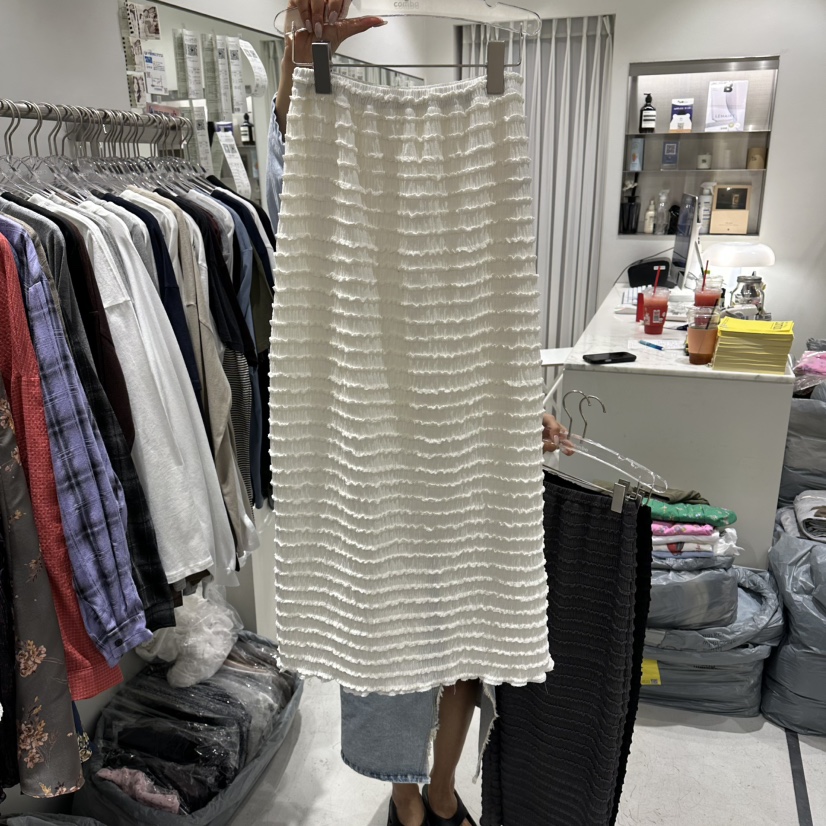 COMBO韓國直郵女裝新品時尚人氣26夏季熱賣真品推薦休閑長裙COM_BO長裙圖色1