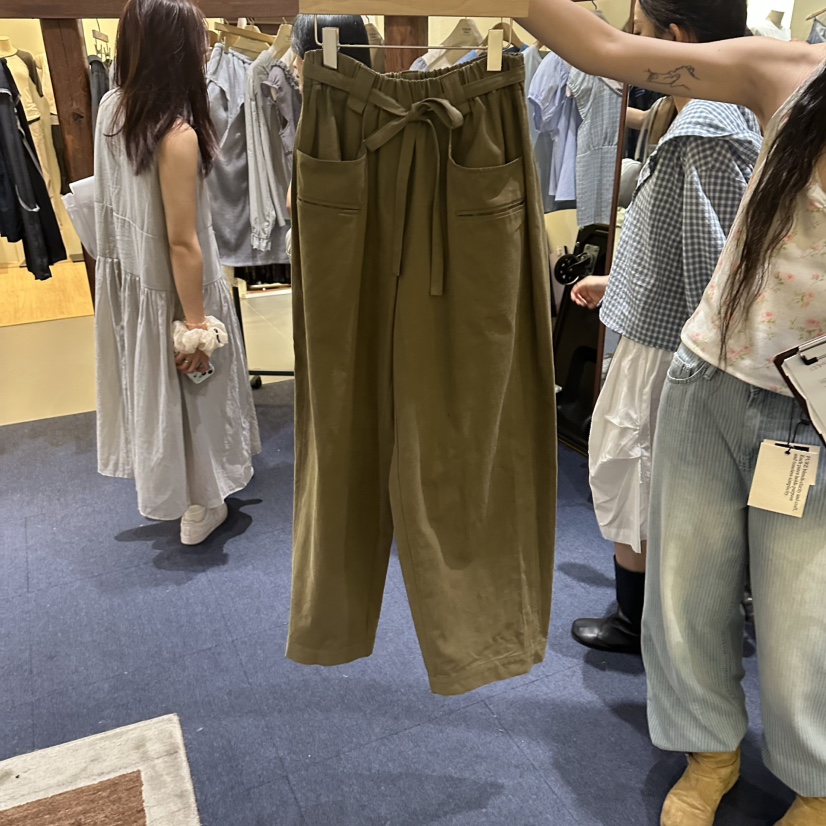 FURE韓國代購女士新品26夏季人氣推薦休閑熱賣時尚休閑褲FURE休閑褲圖色2