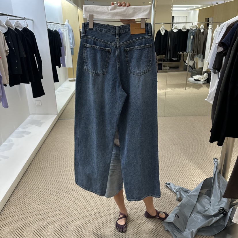 ARTISANAL韓國代購女士新款熱賣休閑真品人氣26夏季牛仔褲ARTISANAL牛仔褲