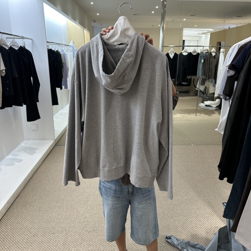 ARTISANAL東大門代購女士新款人氣26夏季衛衣拉鏈連帽衫復古ARTISANAL衛衣