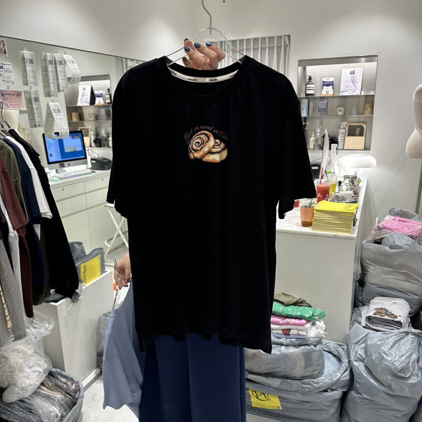 COMBO東大門實拍女士新品推薦26夏季真品人氣休閑熱賣T恤COM_BOT恤圖色2