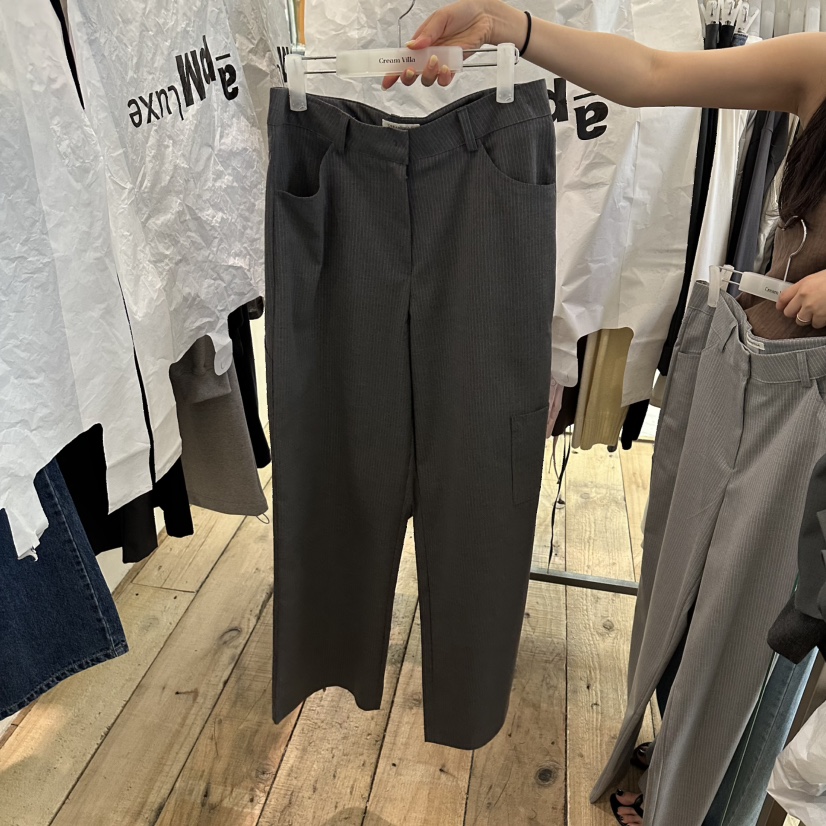 CREAM VILLA韓國直郵女裝新款人氣休閑褲CREAM VILLA休閑褲圖色2