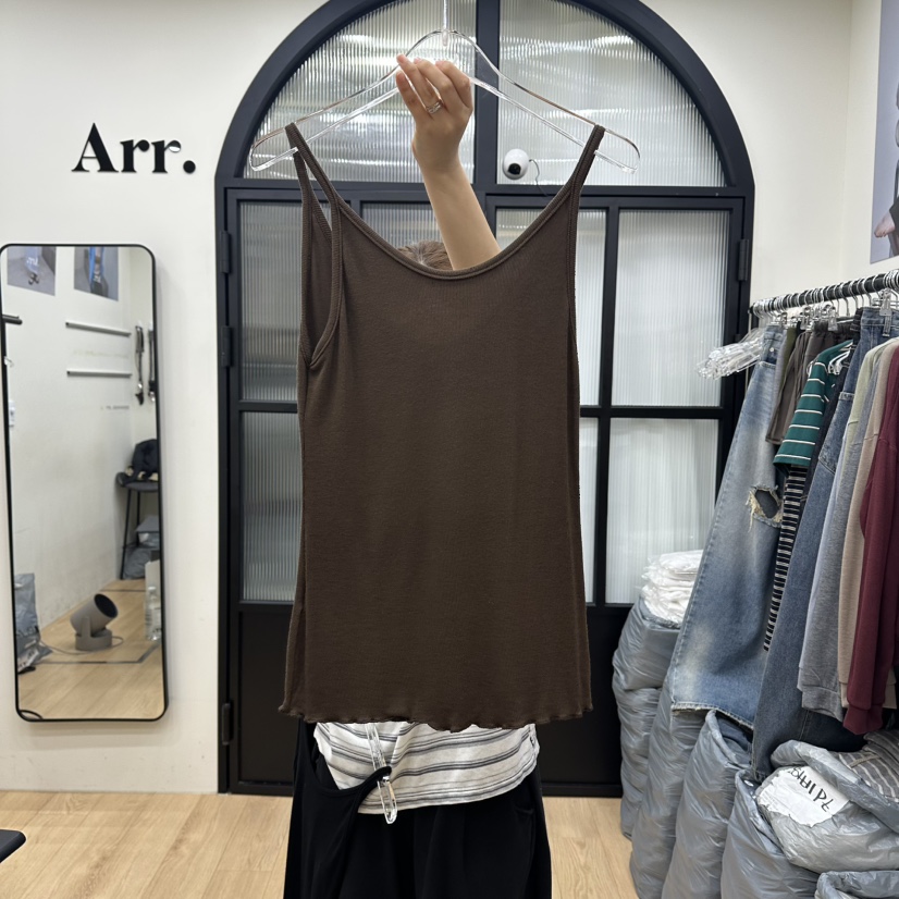 ARR韓國代購女裝新品推薦熱賣真品26夏季休閑時尚吊帶背心ARR吊帶/背心