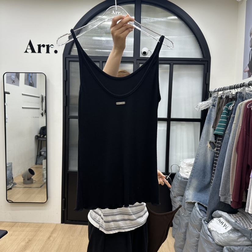 ARR韓國代購女裝新品推薦熱賣真品26夏季休閑時尚吊帶背心ARR吊帶/背心圖色2