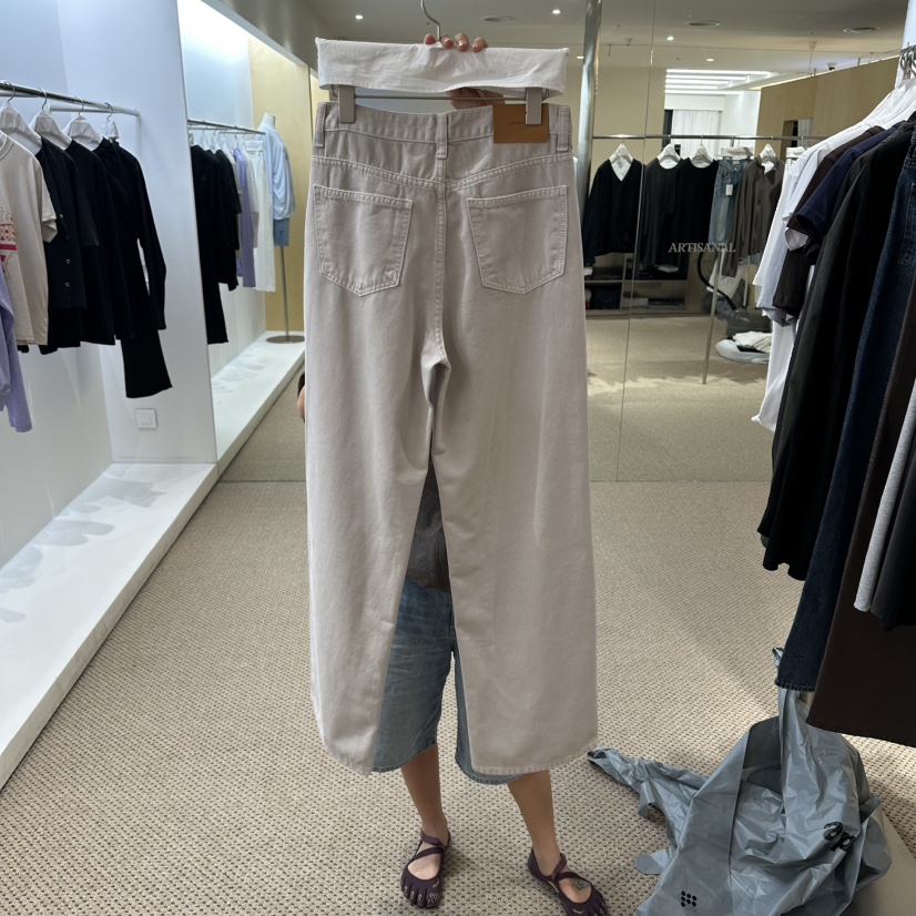 ARTISANAL韓國直郵女士新品26夏季人氣休閑真品休閑褲染色ARTISANAL休閑褲