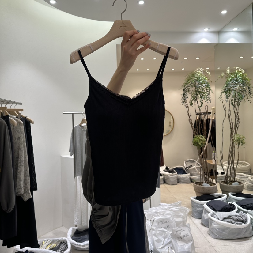 GRACIA韓國直郵女裝新款推薦熱賣時尚真品26夏季吊帶背心羅紋GRACIA吊帶/背心圖色4