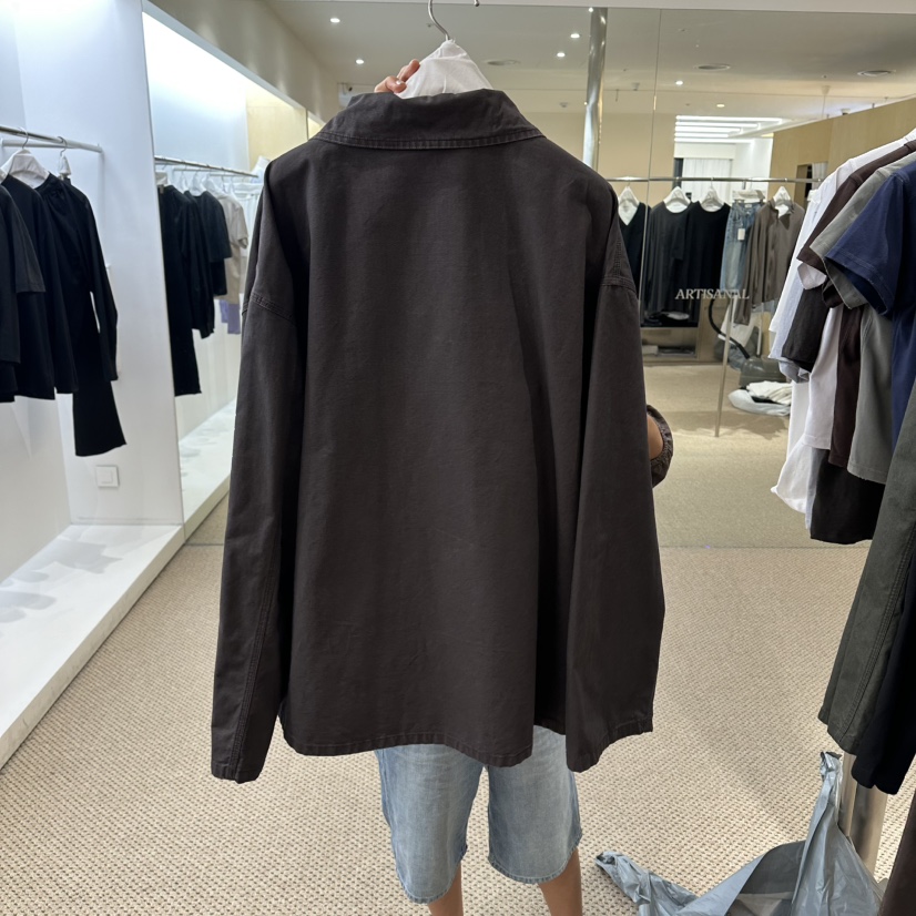ARTISANAL東大門直郵女裝新款休閑時尚人氣26夏季夾克水洗拉鏈ARTISANAL夾克
