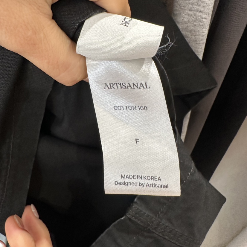 ARTISANAL東大門直郵女裝新款休閑時尚人氣26夏季夾克水洗拉鏈ARTISANAL夾克