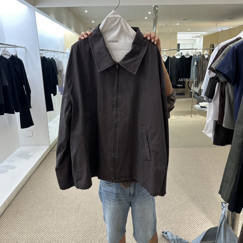 ARTISANAL東大門直郵女裝新款休閑時尚人氣26夏季夾克水洗拉鏈ARTISANAL夾克圖色1
