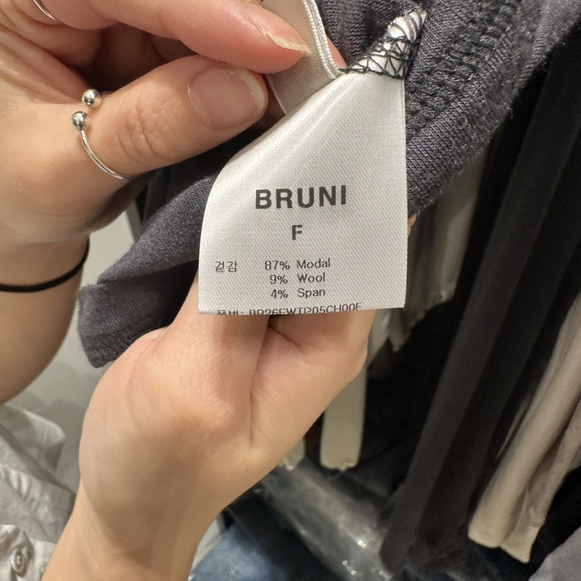BRUNI/RICOTTA韓國直郵女士新品時尚真品休閑吊帶背心高領BRUNI/RICOTTA吊帶/背心