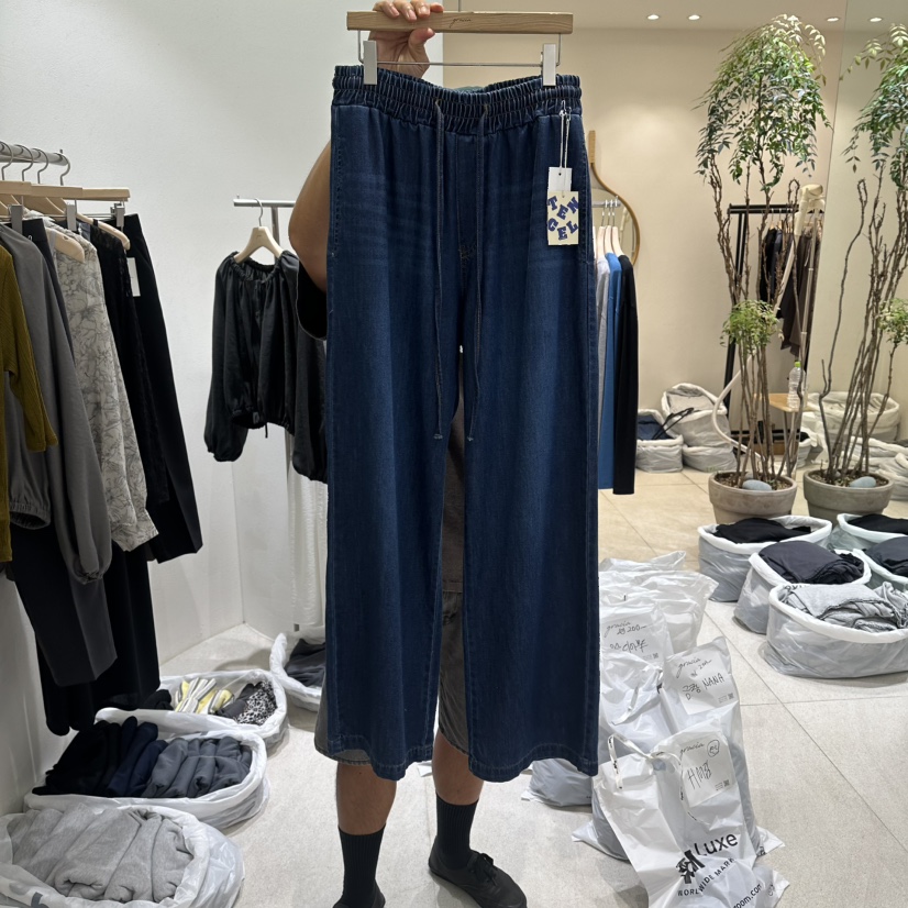 GRACIA韓國代購女裝新款真品推薦26夏季熱賣休閑人氣牛仔褲GRACIA牛仔褲圖色1深色