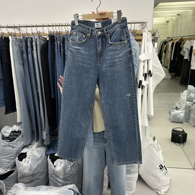 PAI東大門實拍女士新品26夏季時尚人氣休閑熱賣推薦牛仔褲[PΛi]_PAi牛仔褲圖色1