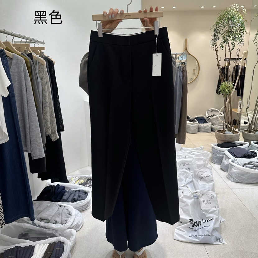 GRACIA韓國代購女裝新品時尚真品人氣熱賣26夏季休閑休閑褲GRACIA休閑褲圖色3