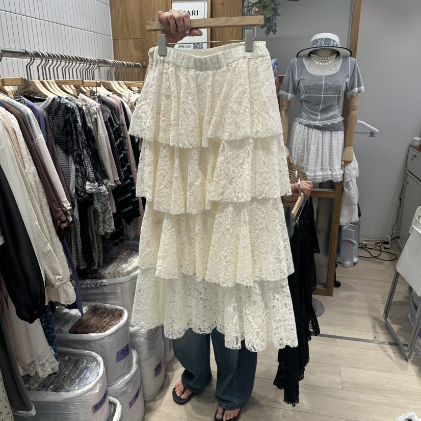 MARI CO韓國代購女裝新款真品時尚人氣推薦26夏季休閑長裙MARI CO長裙