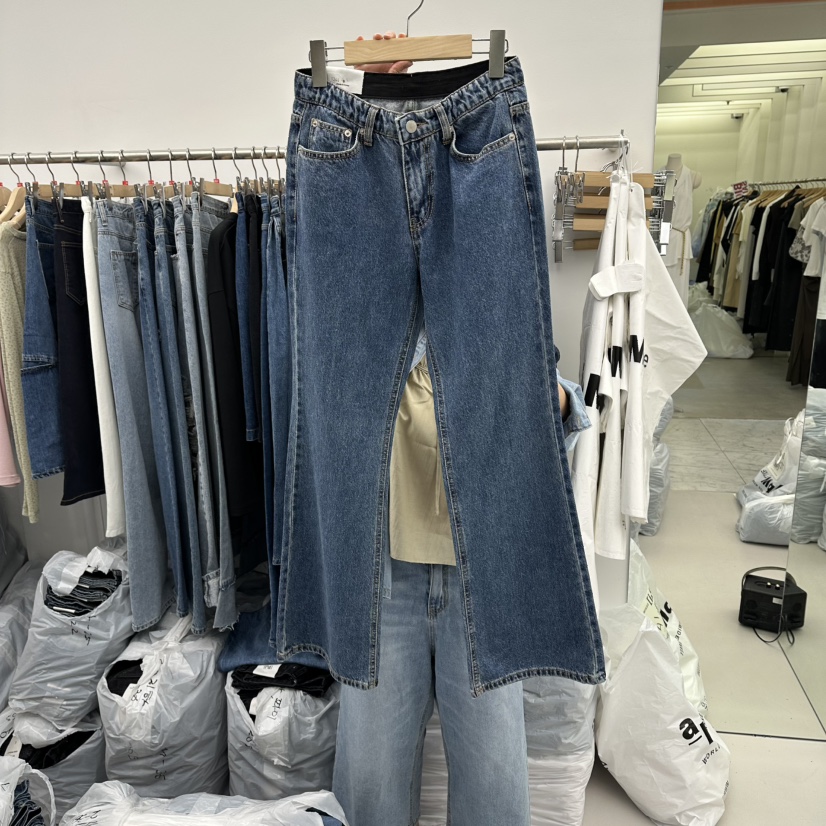 PAI韓國代購女士新款推薦26夏季時尚休閑真品熱賣人氣牛仔褲[PΛi]_PAi牛仔褲圖色1