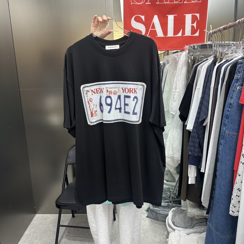 MADCITY/SAGAFURS東大門代購女士新款真品休閑推薦人氣T恤MADCITY/SAGAFURST恤圖色2