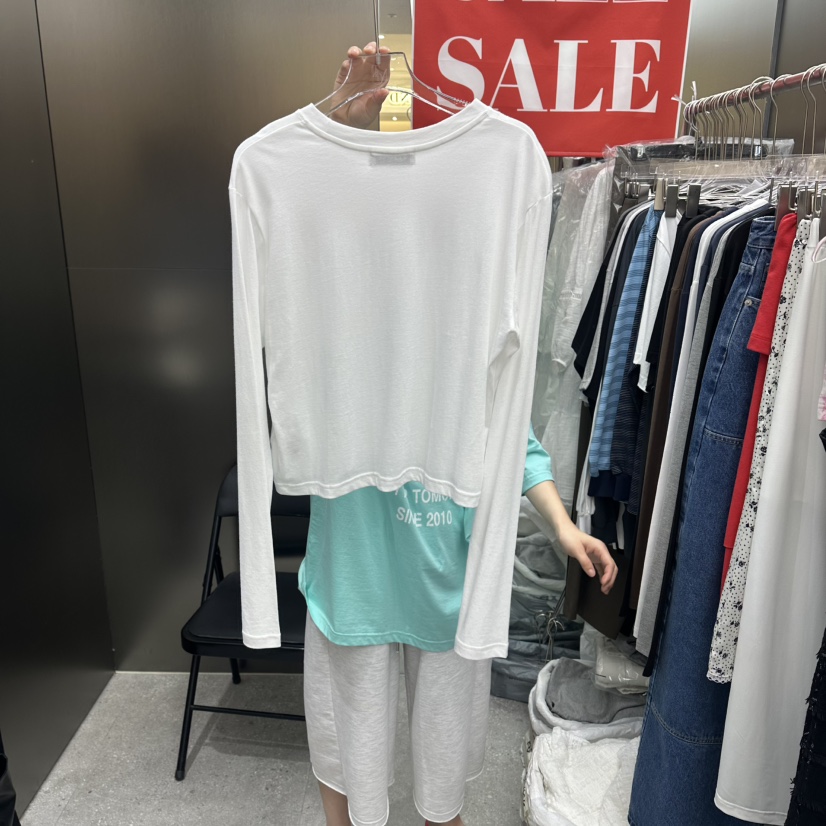 MADCITY/SAGAFURS韓國代購女裝新品推薦時尚26夏季長袖T恤MADCITY/SAGAFURS長袖T恤